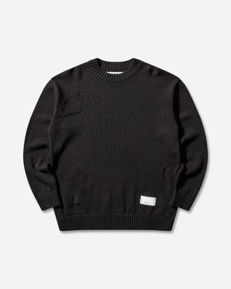 Neighborhood Men s Savage Crewneck Sweater Black
