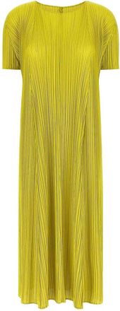 Pleats Please Issey Miyake mellow pleats dress