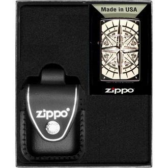 OEM Juego De Regalo De 2 Encendedores Zippo Compass N.&ordm; 3