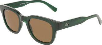 Lacoste L6023SRG 301 Mens Sunglasses Green Size 49