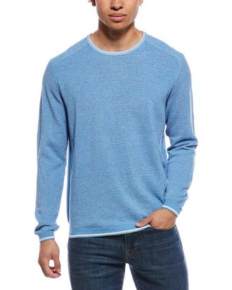 Raffi Vanise Waffle Knit Crewneck Sweatshirt