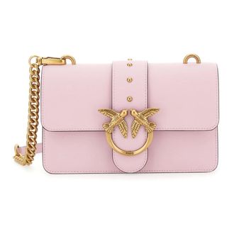 Pinko Shoulder Bags, female, Pink, Size: ONE SIZE Love One Mini