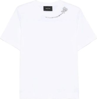 Simone Rocha T-shirt in cotone - Bianco