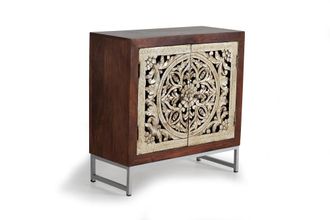 Giner&Colomer C&oacute;moda con 2 puertas y frontis de metal