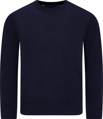 Paul & Shark Deep Navy Classic Cotton Sweater