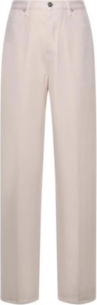 Dondup Dakota Jeans - Dames - Straight fit broeken - Roze - W26 - Katoen - Broeken
