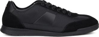 HUGO BOSS Nitan Lowp Nymn - Heren - Sneakers - Zwart - 39 EU - Leer - Schoenen