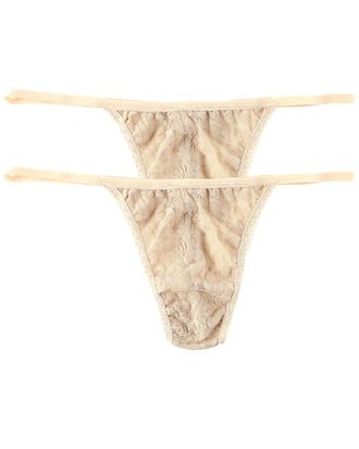 Hanky Panky Set Of 2 Signature Lace Hi-Rise G-String