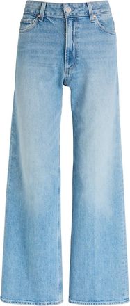 Paige Anessa Wide-leg Jeans - Blue - 27 (W27 / UK8-10 / S)