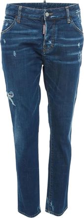 Dsquared2 Jeans con effetto vissuto Pre-owned - Blu
