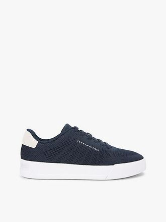 Tommy Hilfiger Logo Knit Court Trainers