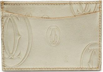 Cartier Happy Birthday leather card holder - Oro