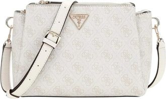 Guess Cross Body Bags, female, Beige, Size: ONE SIZE Noelle Tri Compartment Xbody