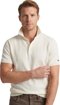 Tommy Hilfiger korte mouw polo creme