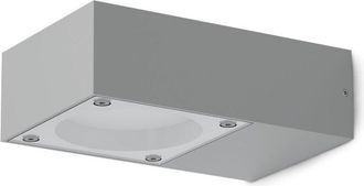 Ideal Lux Sirio Outdoor Wall Down Lamp Grey IP65 - Ideal Lux