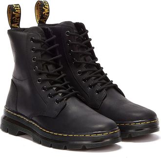 Dr. Martens Shop Voor Dr. Martens Combs Wyoming Heren Zwarte Laarzen