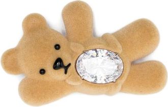 Yvmin Embellished-teddy Bear Hair Clip