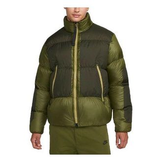 Nike As Sportswear TF Turf Rpl City Puff Jkt Olive Green DD6979-326