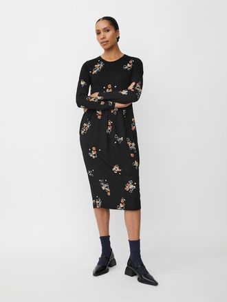 Masai MaNamo Long Sleeve Midi Dress in Autumnal at Nordstrom, Size Medium