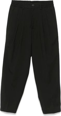 low brand Tropical trousers - men - Virgin Wool - 38 - Black