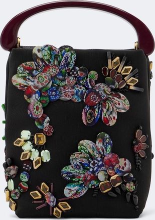 Dries Van Noten Small embellished top-handle bag