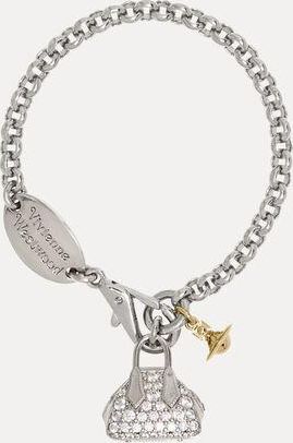 Vivienne Westwood Yasmine Bracelet Platinum-gold-white-cz Platinum-gold-white-cz Women