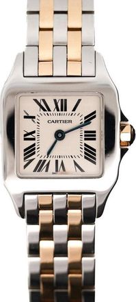 Cartier Pre-owned Cartier Santos Quartz White Dial Ladies Watch 2698