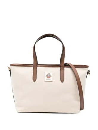 Bally canvas tote bag - Neutrals