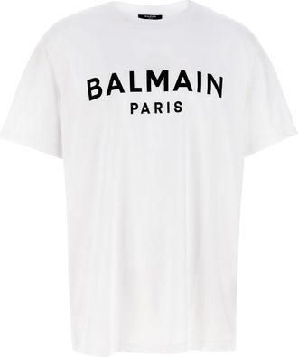 Balmain Hombre, Camisetas, Blanco, Talla: XL