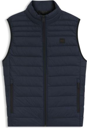 BOSS Water-repellent vest with logo patch