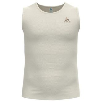 Odlo Merino PW 140 Seamless Baselayer Crew Neck Singlet Merinounterw&auml;sche f&uuml;r Herren | grau/beige