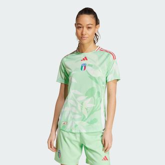 adidas adidas Performance Italy 25 (Womens Team) Away Authentic Jersey - Green - Size X-Large