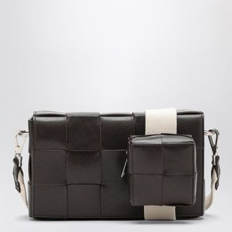 Bottega Veneta Dark brown Cassette shoulder bag