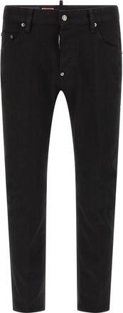 Dsquared2 Black Straight Leg Jeans