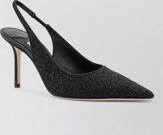 Jimmy Choo London love pumps glitter effect pointed toe