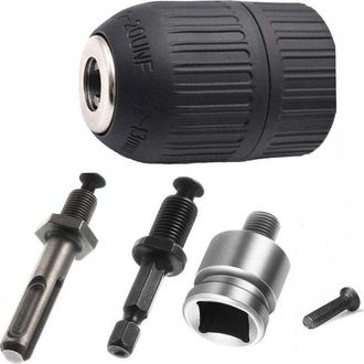 No Brand Portabrocas De Liberaci&oacute;n R&aacute;pida De 2-13 Mm, Adaptador Sds Plus, Accesorios De Perforaci&oacute;n, Portabrocas De Cambio R&aacute;pido, Para Taladros, Para Aficiona