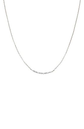 Made by Mary ILY Morse Code Necklace in Silver at Nordstrom, Size 16