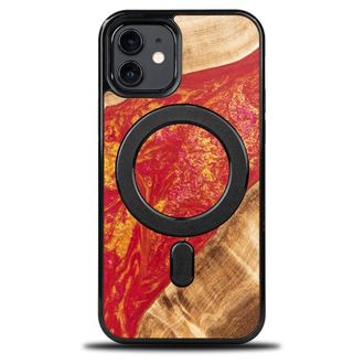 OEM Funda Bewood Unique Para Iphone 12/12 Pro - Neones - Par&iacute;s Con Magsafe