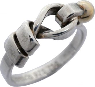 Tiffany & Co. Yellow Gold (18K) Silver 925 Band Ring (Pre-Owned)