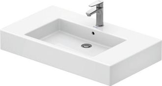 Duravit Vero Lavabo De Muebles 85cm, Con Rebosadero, Con Banco - Duravit