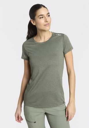 F.lli Campagnolo Funktionsshirt CMP, Damen, Gr. 34, avocado, Obermaterial: 92% Polyester, 8% Elasthan, Shirts Funktionsshirt, sportliche Passform, f&uuml;r Wandern und Outd