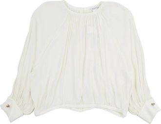 Max Mara Blouses, female, White, Size: M Narvel Silk Blouse