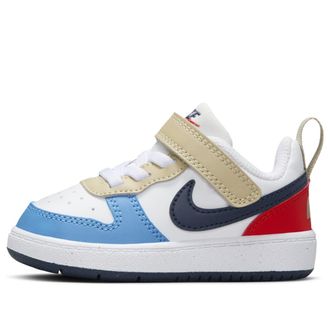 Nike (TD) Nike Court Borough Low Recraft White Thunder Blue Light Crimson DV5458-124