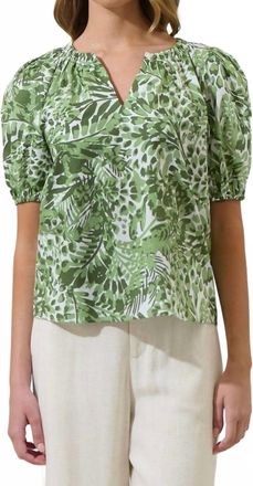 Sugarlips Irenan Top In Olive