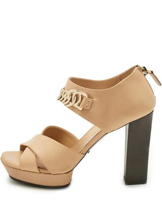 Tod's Sandali con dettaglio a catena - Toni neutri