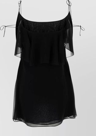 Saint Laurent silk mini dress