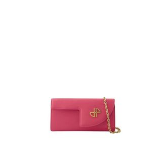 Patou Dames, Tassen, Roze, Maat: ONE Size Leer