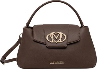 Love Moschino Crossbody tas - Dames - Tassen - Bruin - Maat: ONE Size Leer