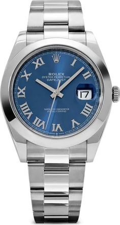 Rolex Datejust 41mm Pre-owned 2021 - Blu