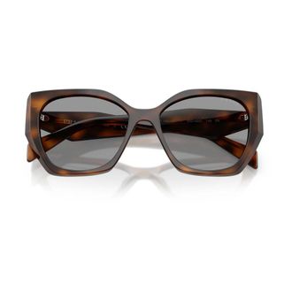 Prada Sunglasses, female, Brown, Size: 55 MM Symbole Sunglasses
